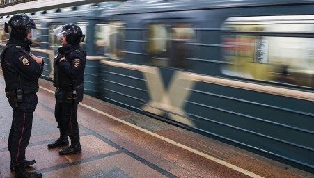 В московском метро убили полицейского